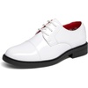 Bruno Marc Boy’s Dress Oxford Formal Shoes(White)