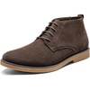 Bruno Marc Men’s Classic Suede Dress Chukka Boots(Chukka-dk.brown)