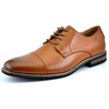 Bruno Marc Men’s Dress Shoes(Brown)