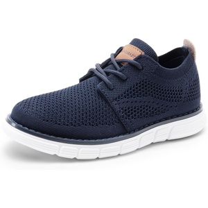 Bruno Marc Boy’s Mesh Dress Sneakers Oxfords(Navy)