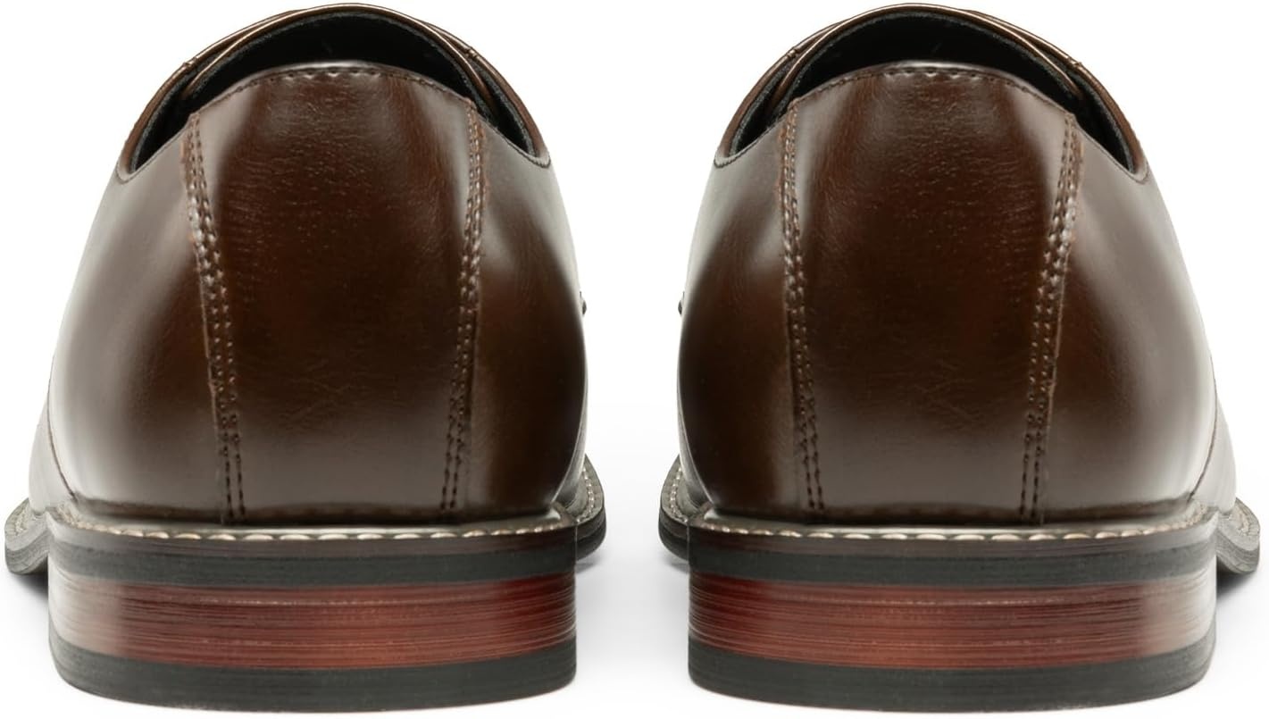 image:imageBruno Marc Mens Classic Modern Oxford Dress ShoesDark Brown