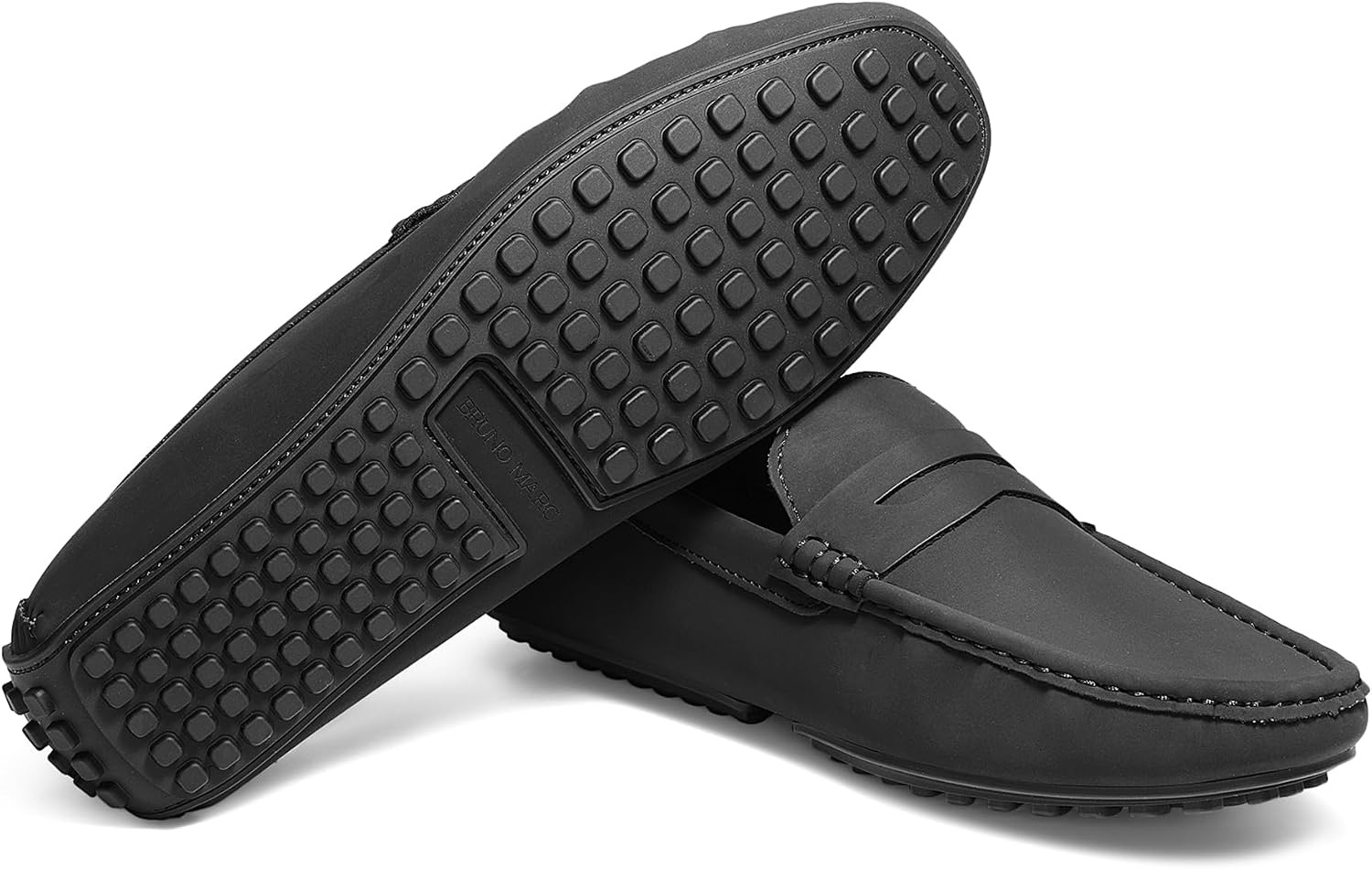 image:imageBruno Marc Mens Slipon Penny Loafers Driving ShoesBlack