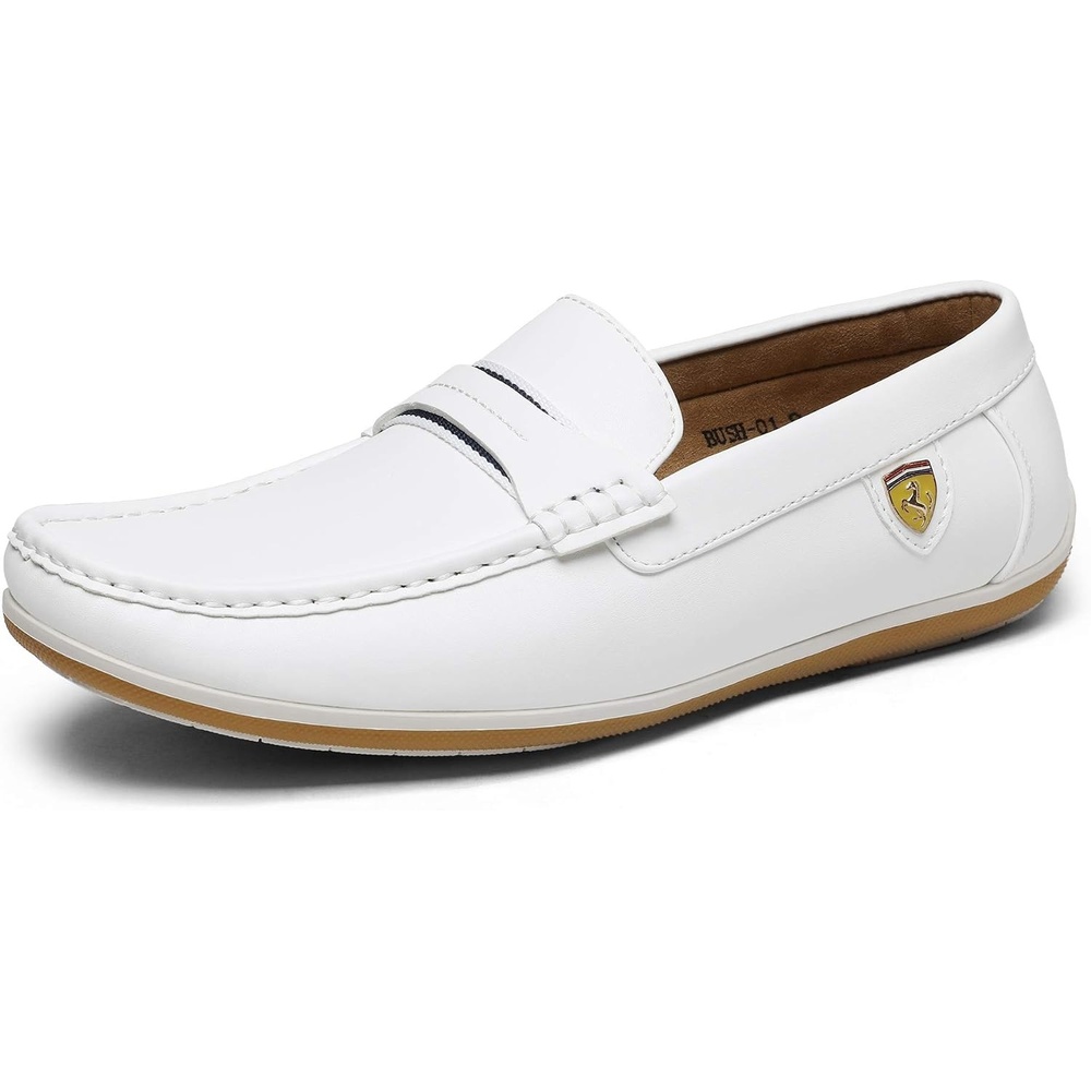 image:imageBruno Marc Mens Driving Loafers Moccasins ShoesWhite