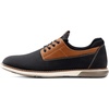 Bruno Marc Men’s Casual Dress Shoes Business Oxfords(Black/Brown)