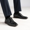 Bruno Marc Men’s Classic Modern Oxford Dress Shoes(Black)