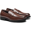 Bruno Marc Men’s Dress Slip-on Penny Loafers Formal Shoes(Dark Brown)
