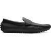 Bruno Marc Men’s Slip-on Penny Loafers Driving Shoes(Black)