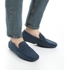 Bruno Marc Men’s Slip-on Penny Loafers Driving Shoes(Dark Blue)