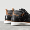 Bruno Marc Men’s Mid Top Chukka Sneaker Dress Boot(Dark/Grey)