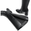DREAM PAIRS Women’s Gogo Boots Square Toe Knee High Boots(Black)