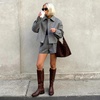 DREAM PAIRS Women’s Knee High Riding Tall Boots(Brown)