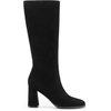 DREAM PAIRS Women’s Knee High Square Toe Heel Boots(All Black)