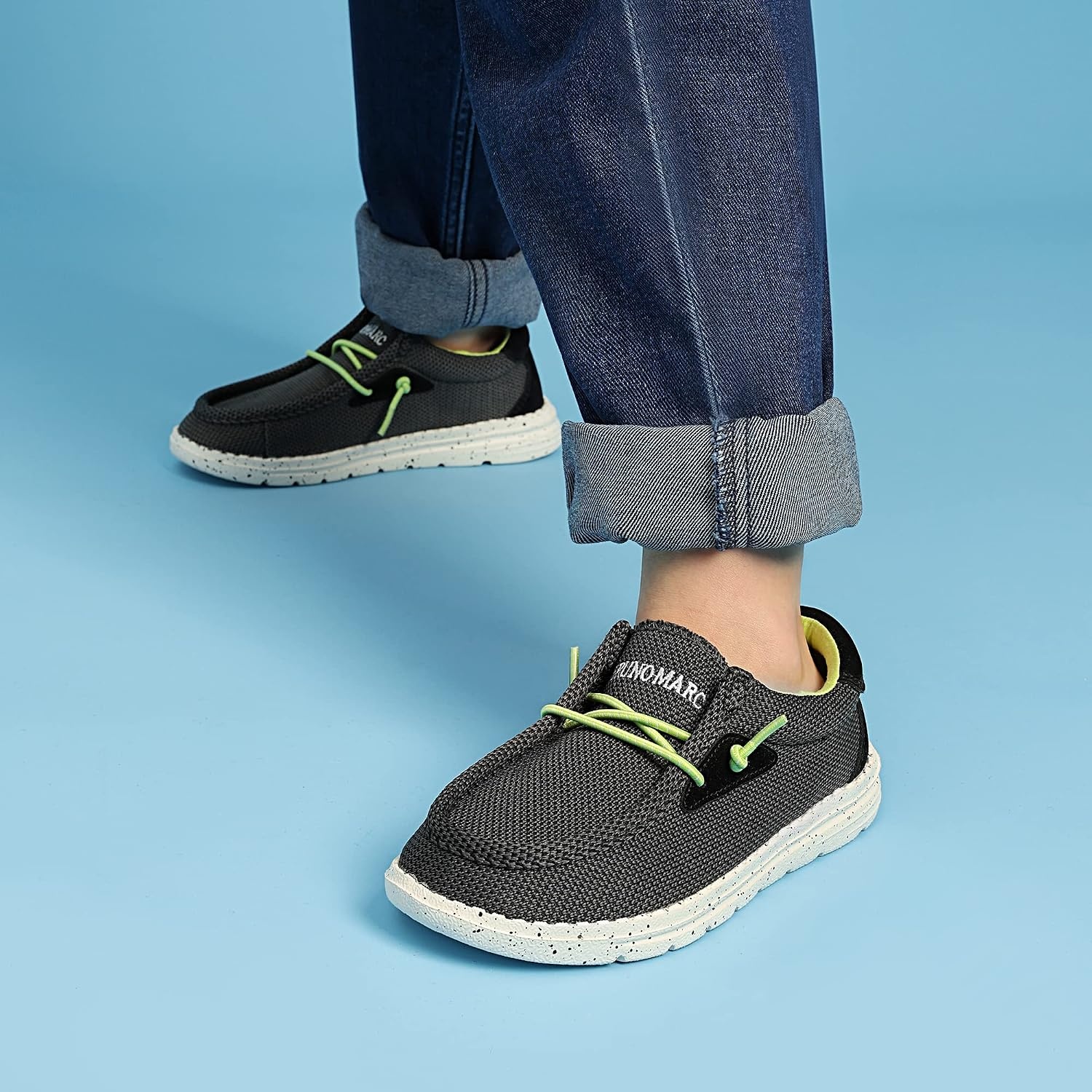 image:imageBruno Marc Boys Slipon Casual Loafers ShoesBlack