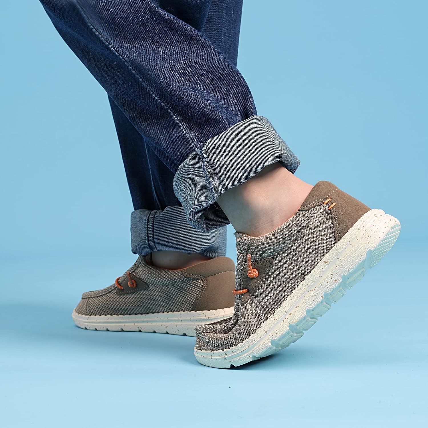 image:imageBruno Marc Boys Slipon Casual Loafers ShoesKhaki