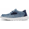 Bruno Marc Boy’s Slip-on Casual Loafers Shoes(Blue)