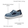 Bruno Marc Boy’s Slip-on Casual Loafers Shoes(Blue)