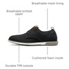 Bruno Marc Men’s Oxfords(Black)